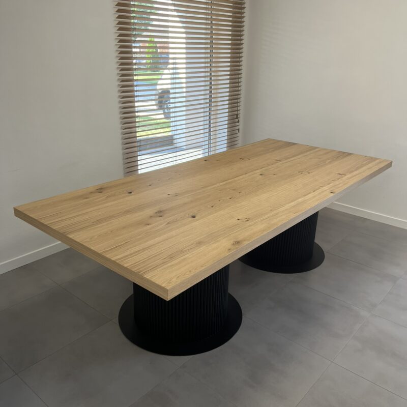 Stół AXO 260X120 NATURALNY FORNIR DĘBOWY SĘKATY BRUNAT 22-01 (1)