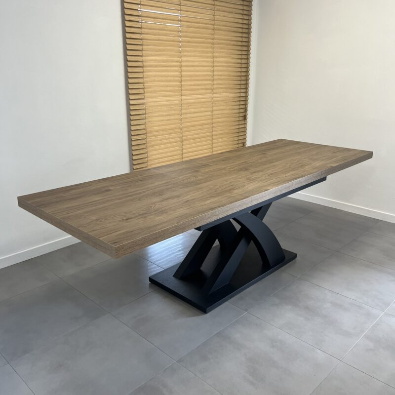 Stół LYON 180X90 + 2X40 ORZECH ROCKFORD CIEMNY (1)