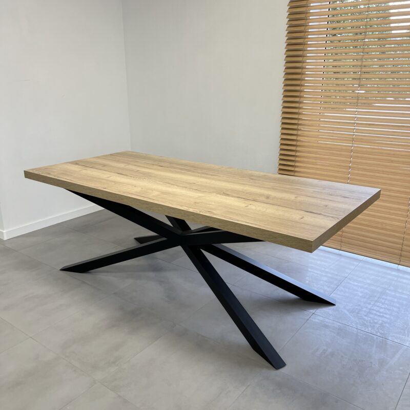 Stół TOKYO 200X100 + 2X50 DĄB HALIFAX EGGER (5)