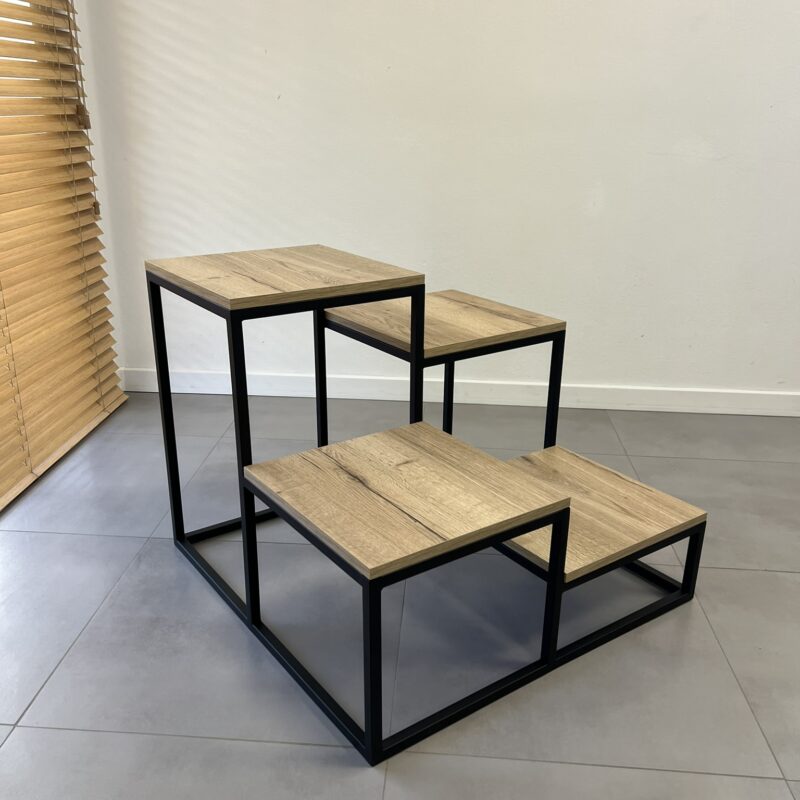 Kwietnik 80×80 DĄB HALIFAX , WYSOKOSCI 20, 35, 50, 65 (1)