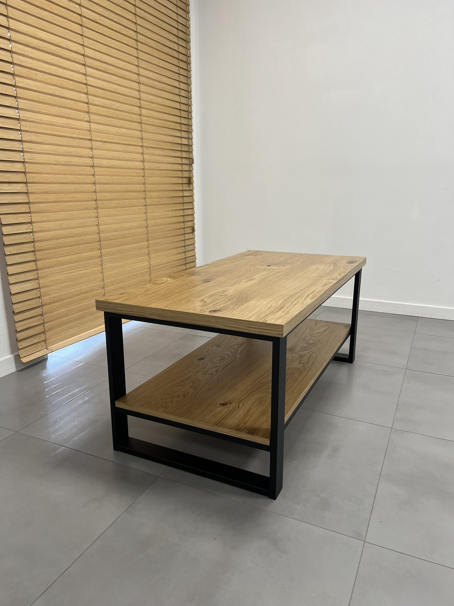 Stolik kawowy KAIR MINI z półką - obrazek 5