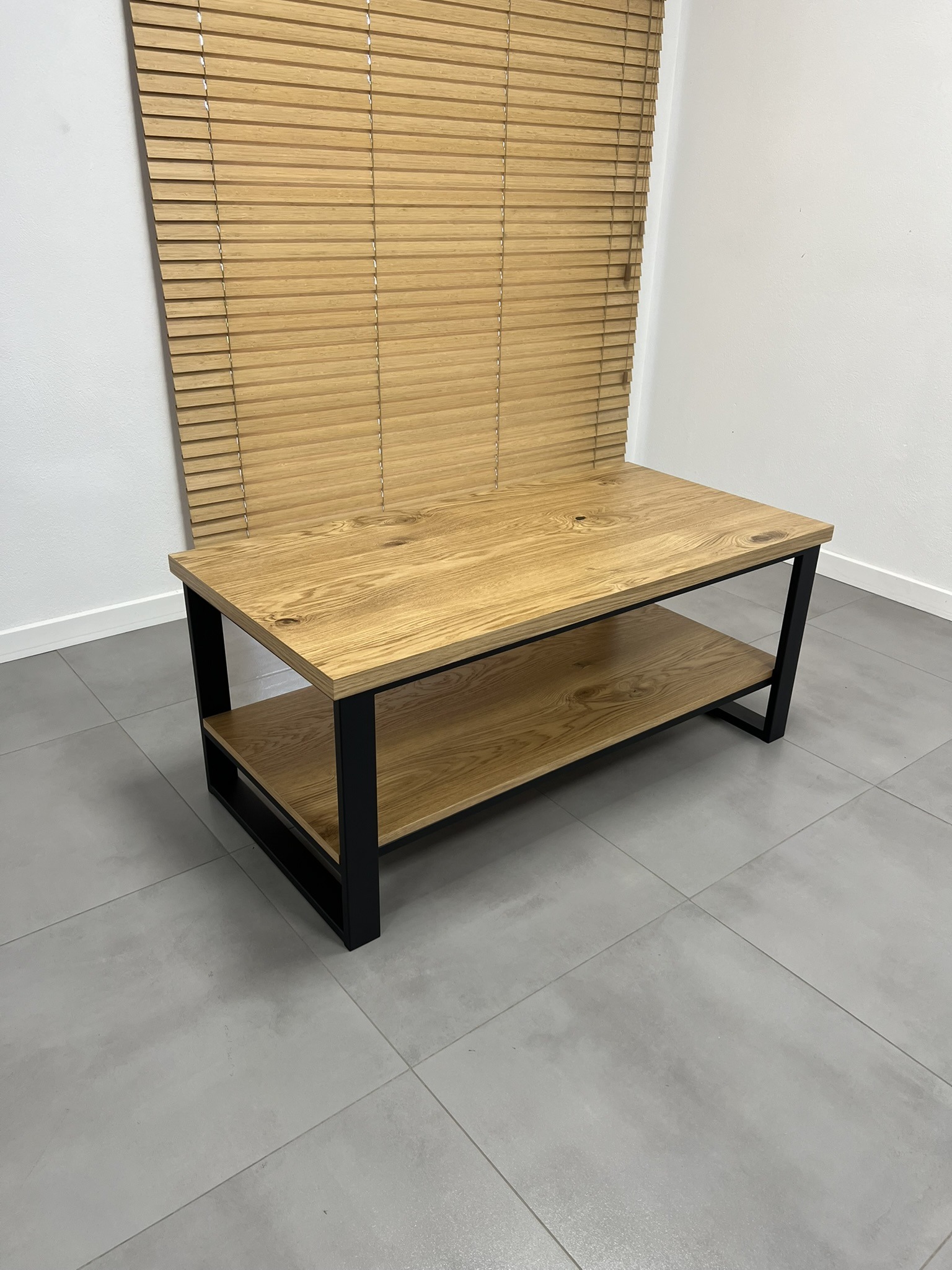 Stolik kawowy KAIR MINI z półką - obrazek 6